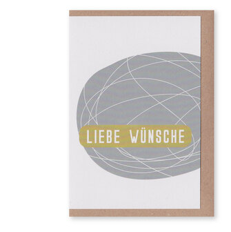 Postkarte Plus Liebe Wunsche