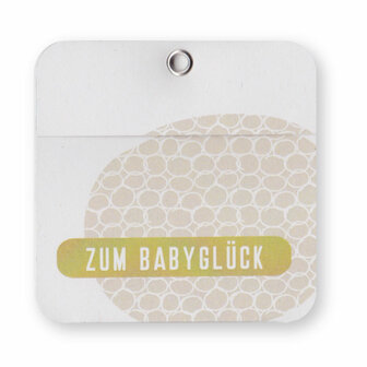 Mini Karte Plus zum Babygl&uuml;ck