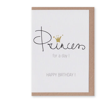 Postkarte Queen Happy Birthday ! Princess