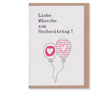 wk Wood Liebe W&uuml;nsche zum Hochzeitstag