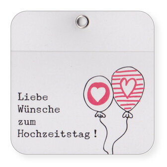 Wood Liebe W&uuml;nsche zum Hochzeitstag