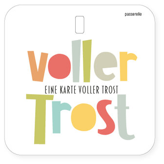 Mini Karte Voller voller Trost