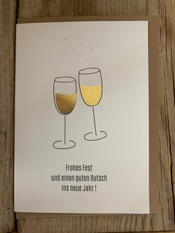 Grusskarte Anton Frohes Fest und einen guten Rutsch