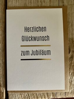 Grusskarte Punkt Herzlichen Gl&uuml;ckwunsch zum Jubil&auml;um