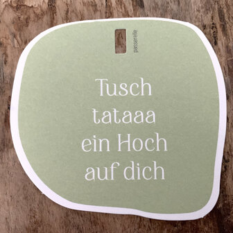 Organi Tusch tataaa ein Hoch auf dich