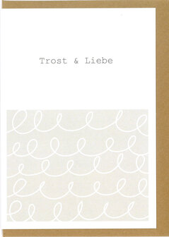Trauerkarten Trust Trost &amp; Liebe