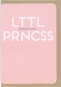 Grusskarte Jules Little princess