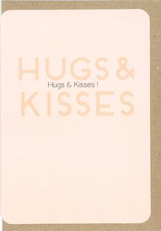 Grusskarte Jules Hugs &amp; Kisses