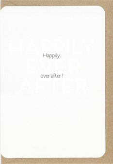 Grusskarte Jules Happily Ever After