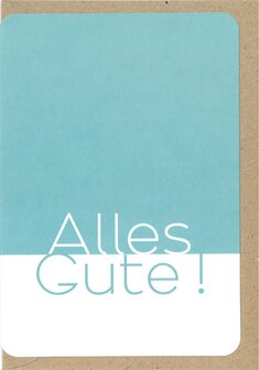 Grusskarte Quint Alles Gute