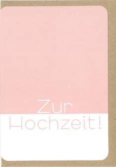 Grusskarte Quint zur Hochzeit