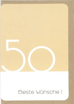 Grusskarte Quint 50