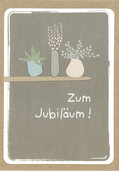 Postkarte Power zum Jubl&auml;um