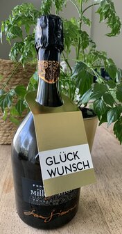 Flaschenanh&auml;nger Power Gl&uuml;ckwunsch