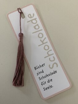 Bookmark Power Schokolade