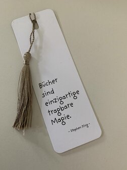 Bookmark Power B&uuml;cher sind tragbare Magie