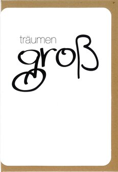 Grusskarten Prestige Traumen Gro&szlig;