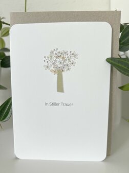 Trauerkarte Horizon In Stiller Trauer