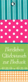 Dot Herzlichen Gl&uuml;ckwunsch zur Hochzeit