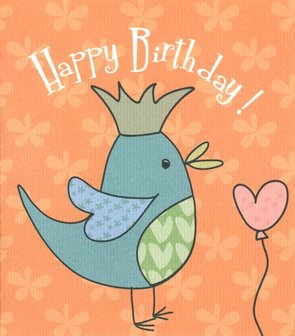 animals vogel Happy Birthday !
