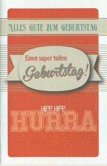 vintage Ein super tollen Geburtstag !