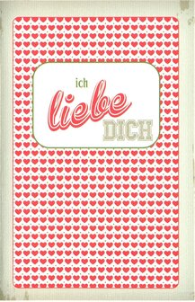 vintage Ich liebe dich !