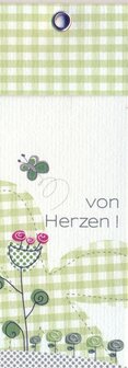 Papillon von Herzen