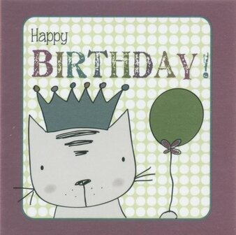 Nanou Mini Karten Happy birthday !