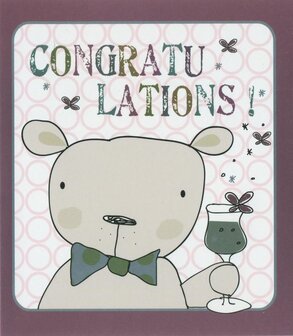Nanou Mini Karten Congratulations !