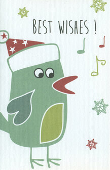 Weihnachtskarten Bo Best Wishes !