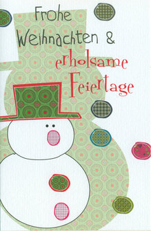 Weihnachtskarten Turtle Frohe Weihnachten &amp; Erholsame Feiertage