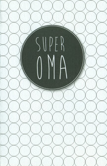 Grusskarte Super Super Oma