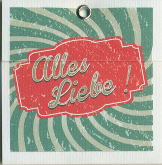 Vintage XL Alles Liebe