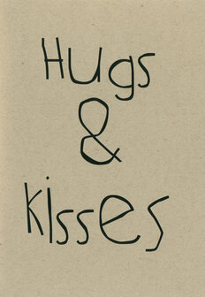 Gr&uuml;&szlig;karte Star Hugs &amp; kisses