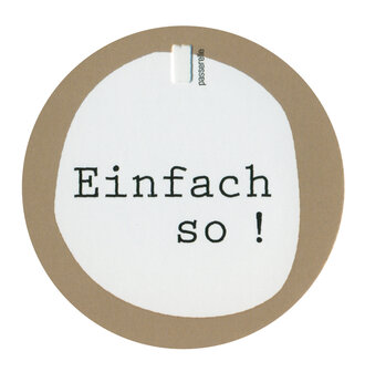 d&#039;Or Einfach so