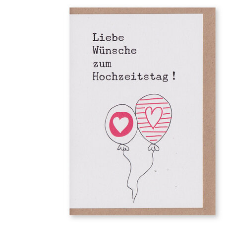 wk Wood Liebe Wünsche zum Hochzeitstag