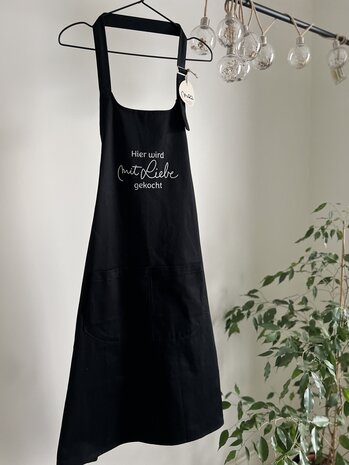 Schürze Hier wird mit Liebe gekocht