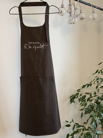 Schürze Ich koche du spülst