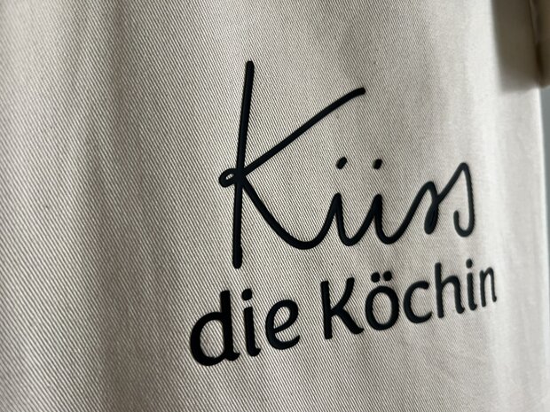 Schürze Küss die Köchin