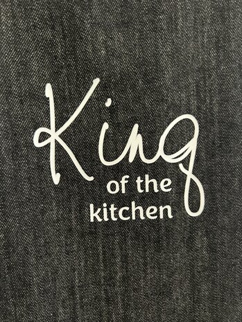 Schürze King of the kitchen