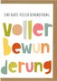 Grußkarte-Voller-Eine-Karte-voller-Bewunderung