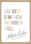 Postkarte-Power-Du-bist-einfach-wundervol