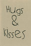 Grüßkarte-Star-Hugs-&amp;-kisses